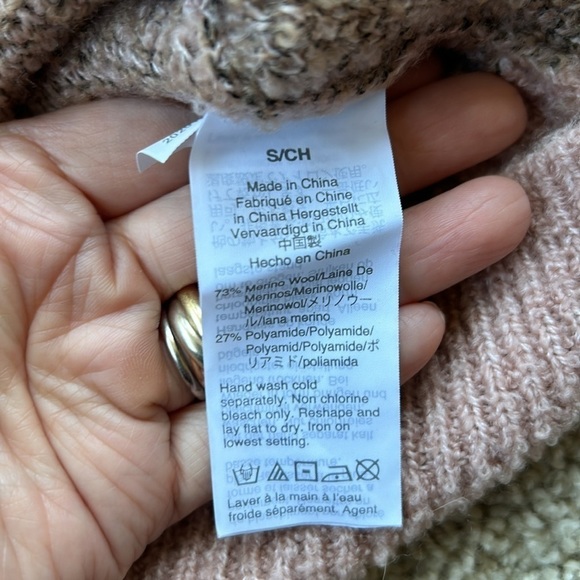 MADEWELL Pullover Sweater in Leopard size S - Picture 7 of 8